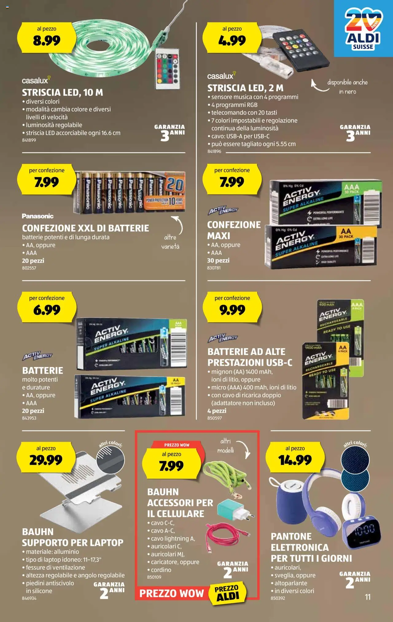 Aldi Aktionen IT – gültig ab 25.09.2025 | Seite: 12 | Produkte: Batterie, Laptop, Panasonic
