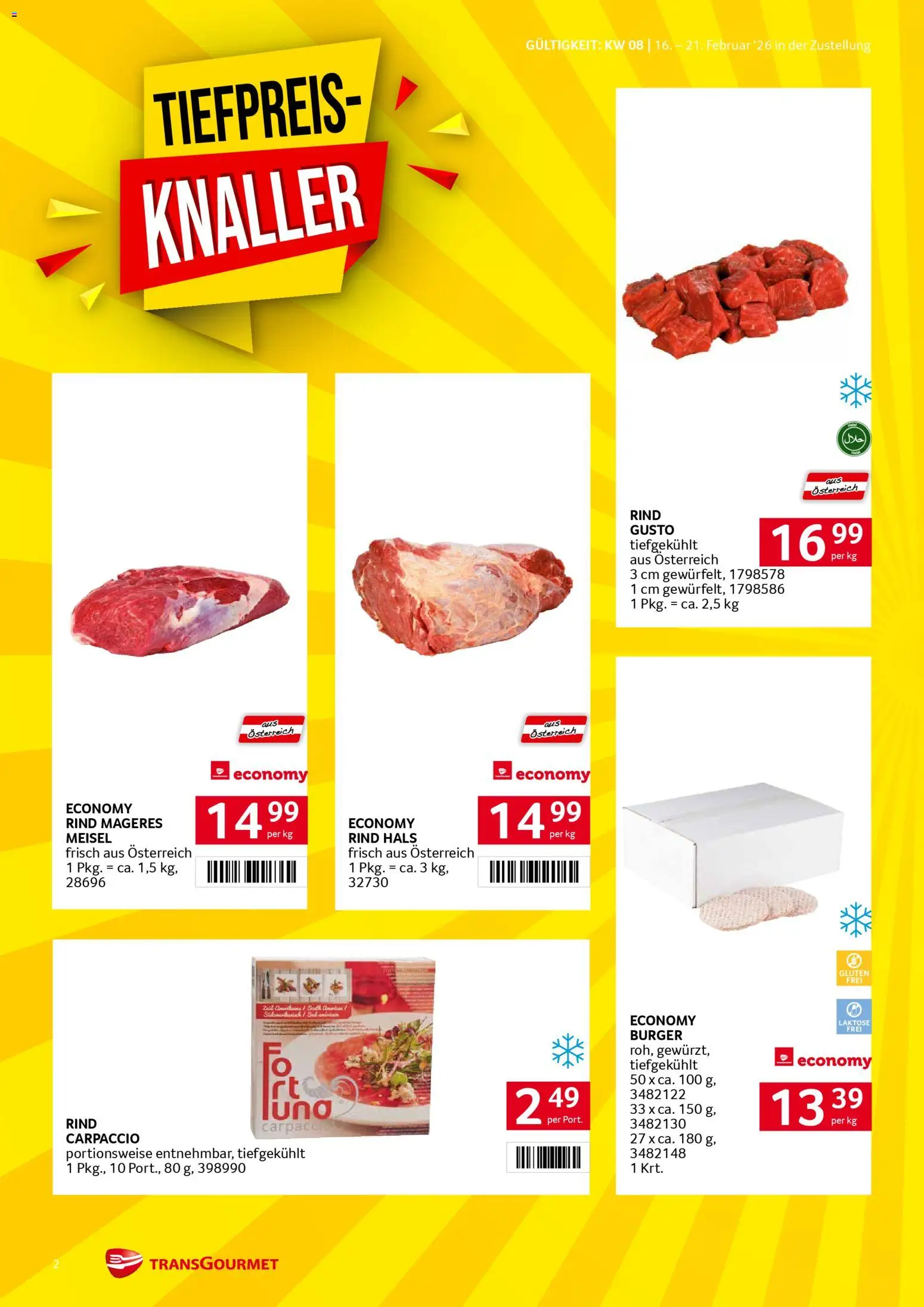Transgourmet Zustellaktion gültig ab 16.02.2026 | Seite: 2