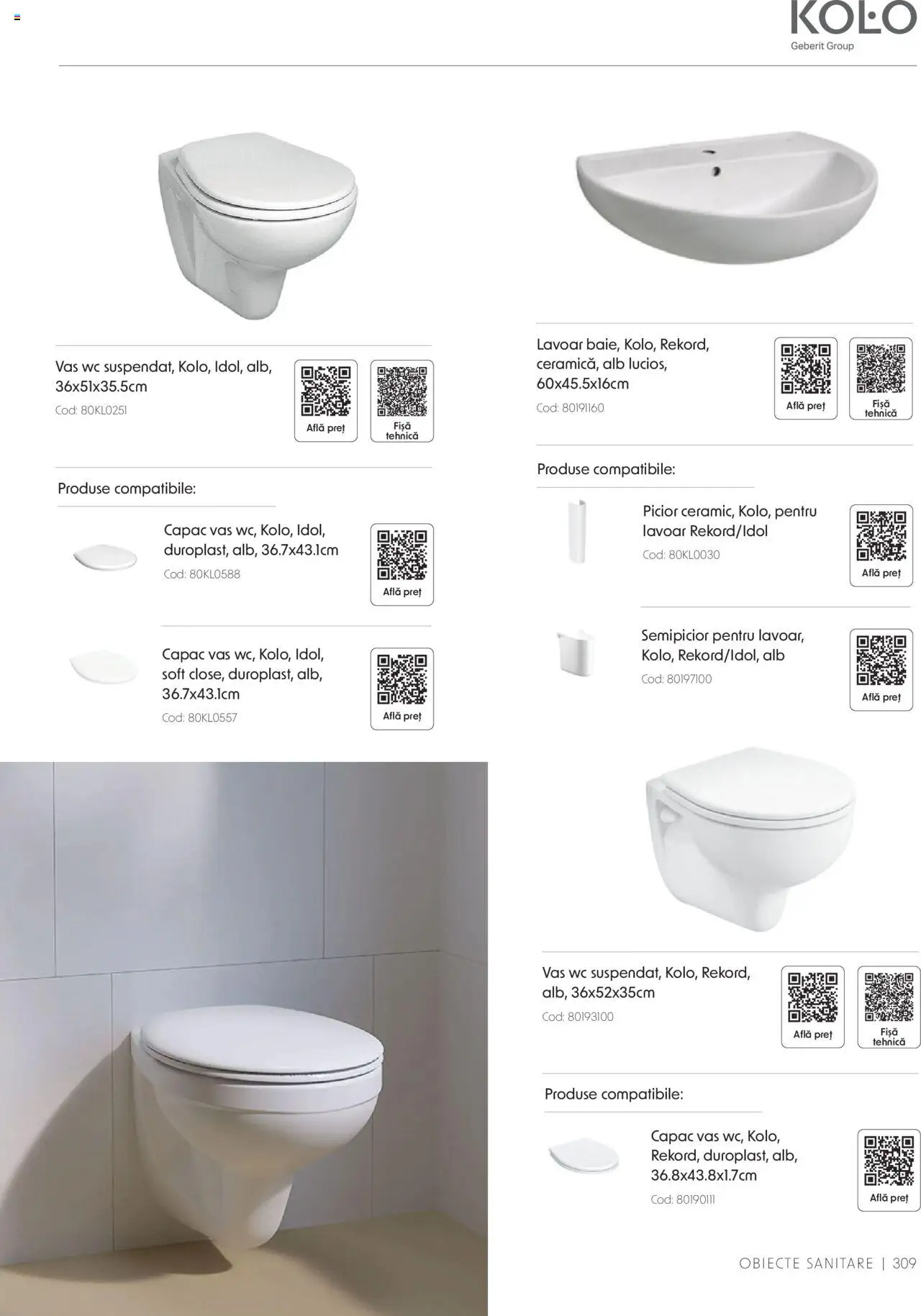 Catalog Romstal – valabil de la 25.11.2024 | Pagină: 309 | Produse: Lavoar