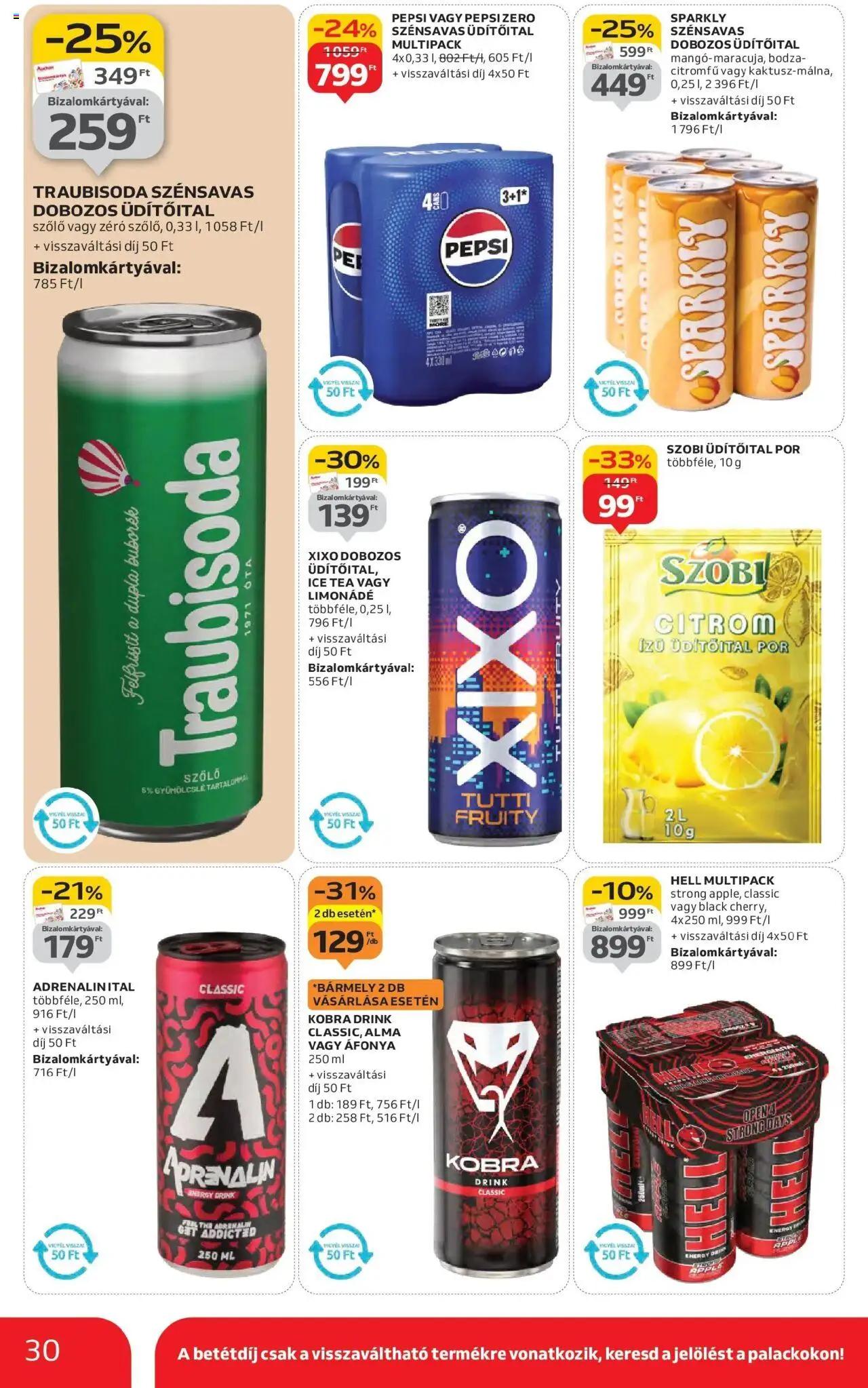 Auchan akciós ujság - amely érvényes a következő dátumtól: 16.10.2025 | Oldal: 30 | Termékek: Szőlő, Alma, Tea, Citrom