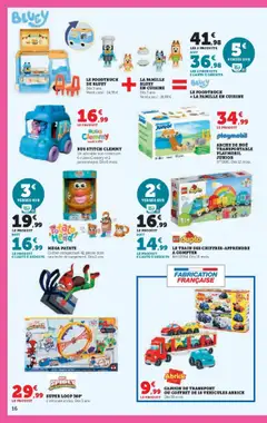 Hyper U - Prévisualisation de Hyper U - Prix bas de Noël valide à partir de 21.10.2025 | Page: 16 | Produits: Playmobil