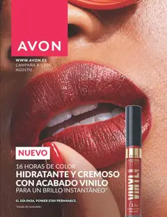 Vista previa Catálogo AVON campaña 8 válido desde el 01.08.2025
