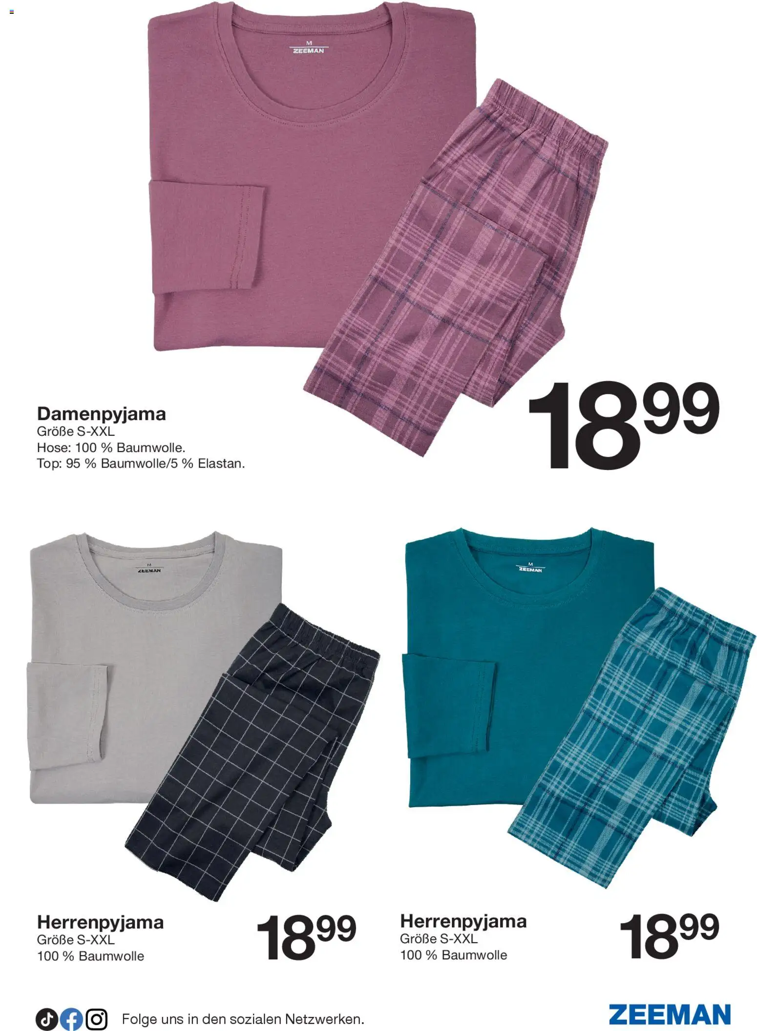 Zeeman Prospekt 	 – gültig ab 25.10.2025 | Seite: 14 | Produkte: Top, Hose