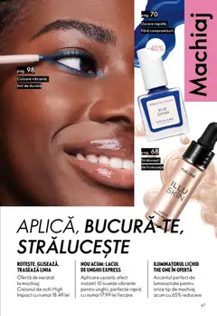 Ofertele Oriflame valabile de la 06.05.2026 | Pagină: 67 | Produse: Machiaj, Peluş Köpek Yatağı