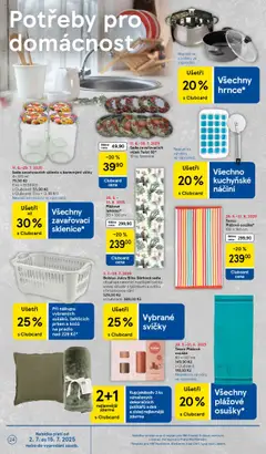 Tesco leták - Hypermarket od 02.07.2025 | Strana: 24 | Produkty: Difuzér, Osuška, Plážová osuška, Svíčky