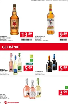Transgourmet Flugblatt ab 22.12.2025 gültig | Seite: 22 | Produkte: Whiskey, Bourbon