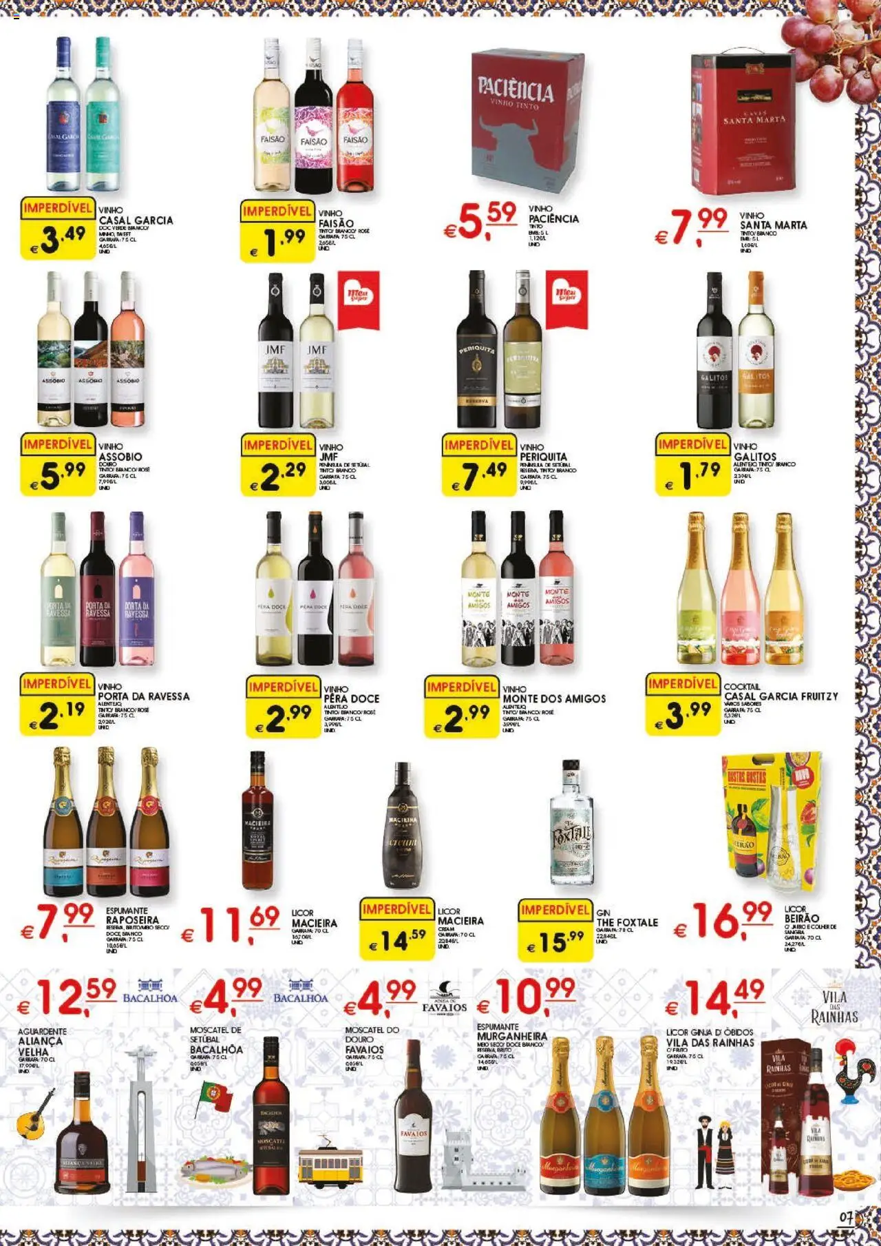 Meu Super folheto │ válido de 07.08.2025 | Página: 7 | Produtos: Porta, Licor, Vinho, Vinho tinto