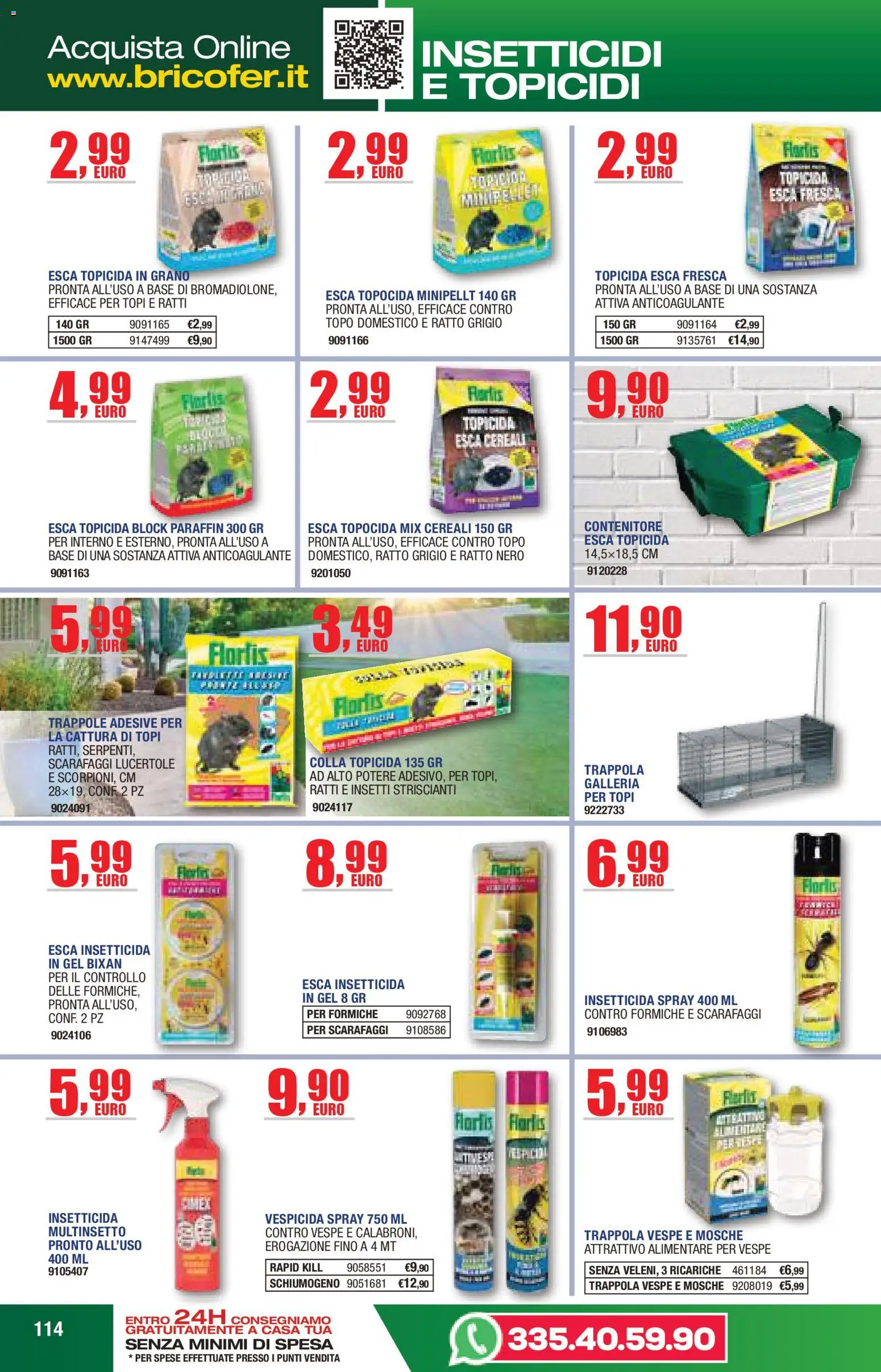 Volantino Self del 14.04.2026 | Pagina: 114 | Prodotti: Cereali, Colla, Contenitore, Insetticida