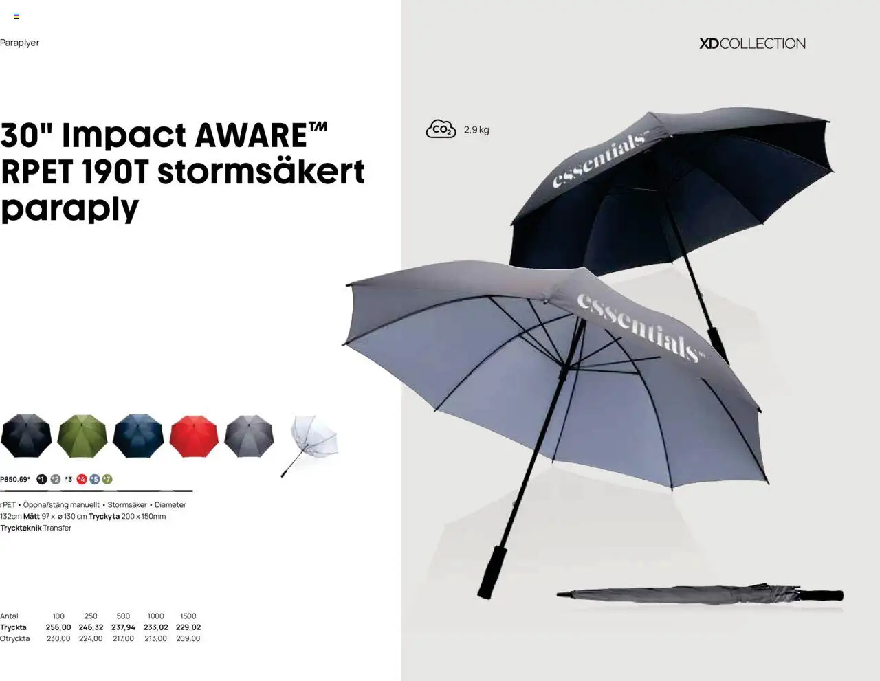 Lyreco reklamblad aktuell från 12.03.2024 | Sida: 47 | Produkter: Paraply
