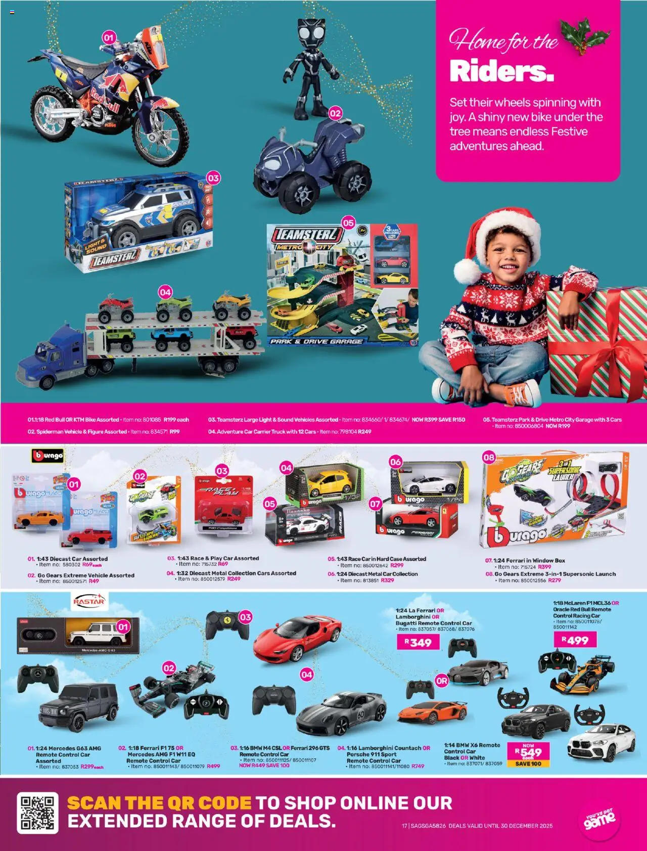 New Game catalogue – valid from 20.10.2025 | Page: 17 | Products: Case, Box, Light, Remote