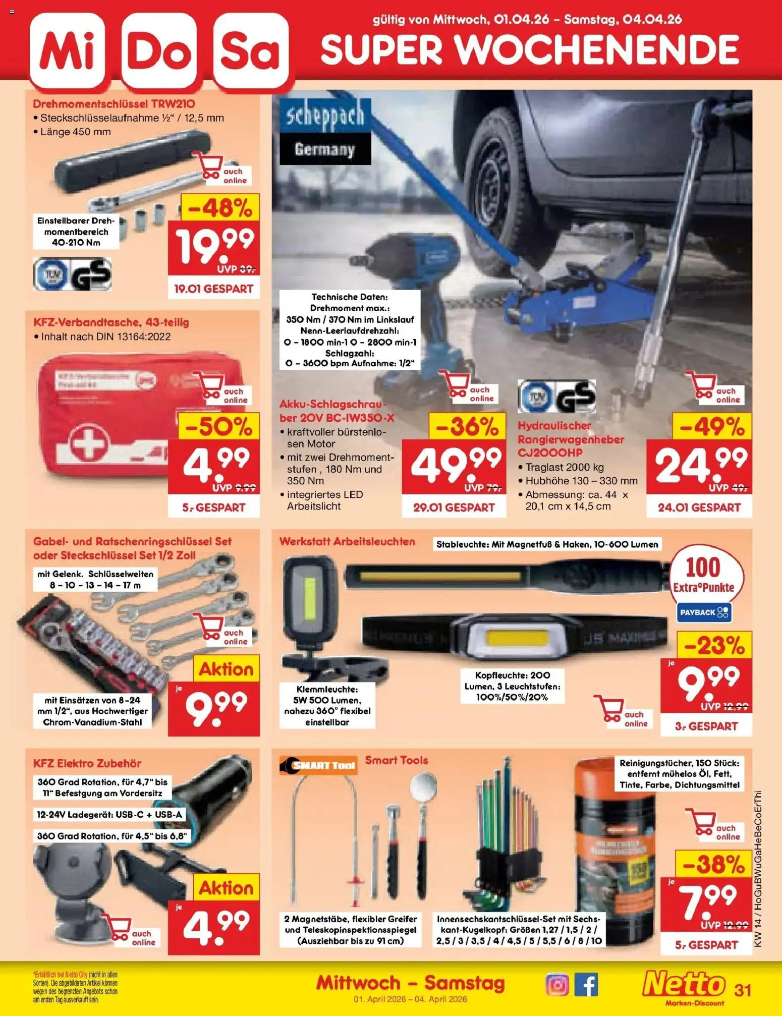 Netto Marken-Discount Prospekt Hamburg	 – gültig ab 30.03.2026 | Seite: 39 | Produkte: Ladegerät