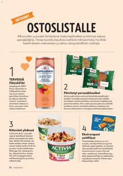 K-Market-mainoslehti voimassa 04.02.2026 alkaen | Sivu: 24 | Tuotteet: Voi, Persikka, Granola