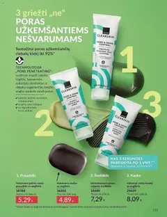 AVON leidinys│galioja nuo 01.07.2025 | Puslapis: 133 | Prekių: Šveitiklis, Muilas, Veido kaukė, Prausiklis