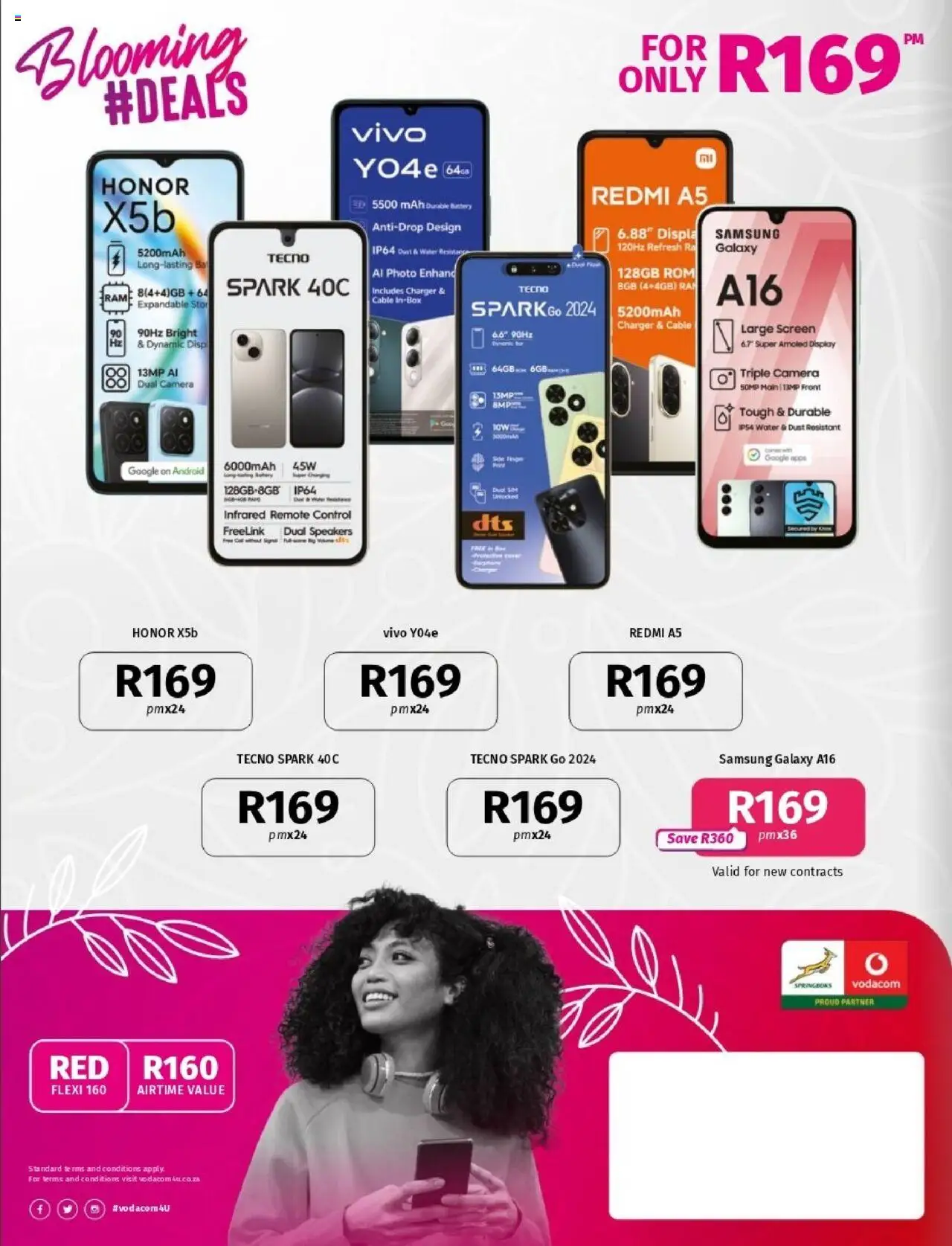 New Vodacom catalogue – valid from 09.09.2025 | Page: 31 | Products: Camera, Charger, Remote, Water