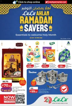 Preview of Lulu Hypermarket - Ahlan Ramadan Savers - Abu Dhabi & Al Ain valid from 29.01.2026