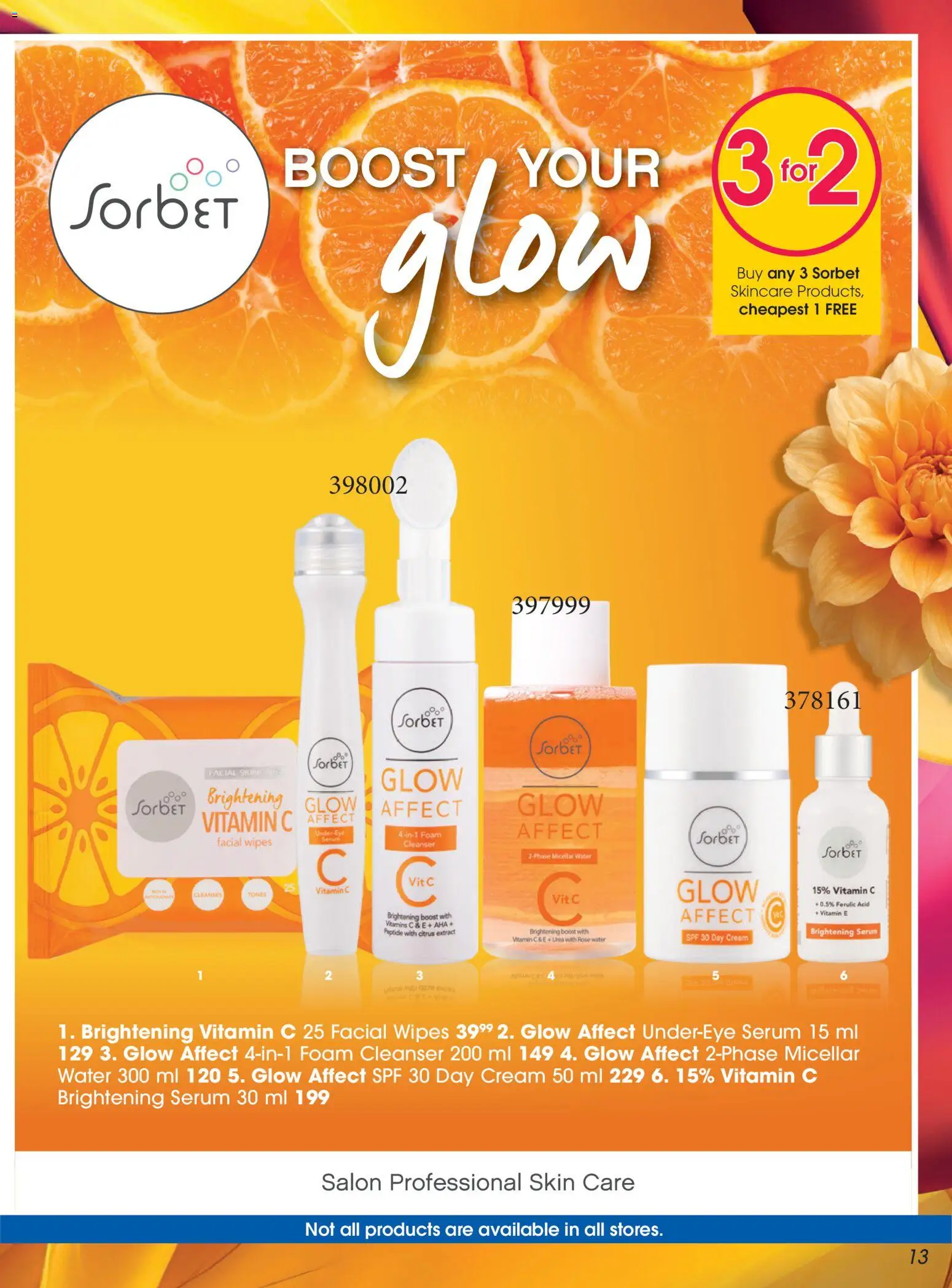 New Clicks catalogue – valid from 25.03.2026 | Page: 13 | Products: Serum, Vitamins, Micellar water, Water