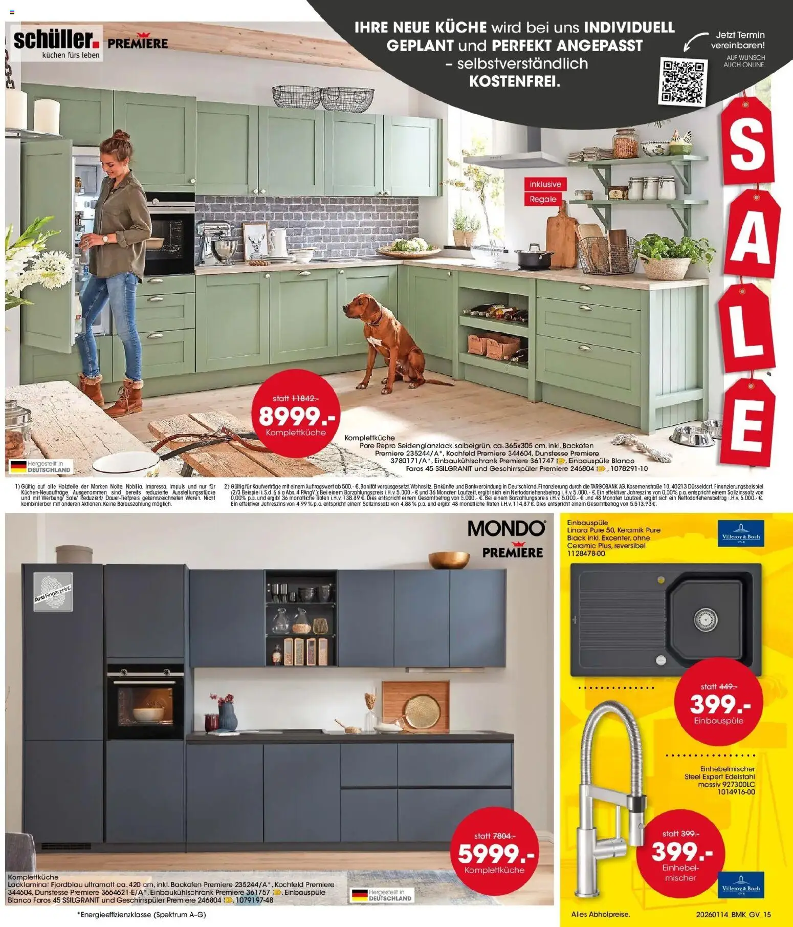 Möbel Martin Prospekt Sale  – gültig ab 14.01.2026 | Seite: 15 | Produkte: Geschirrspüler, Küche, Kochfeld, Backofen