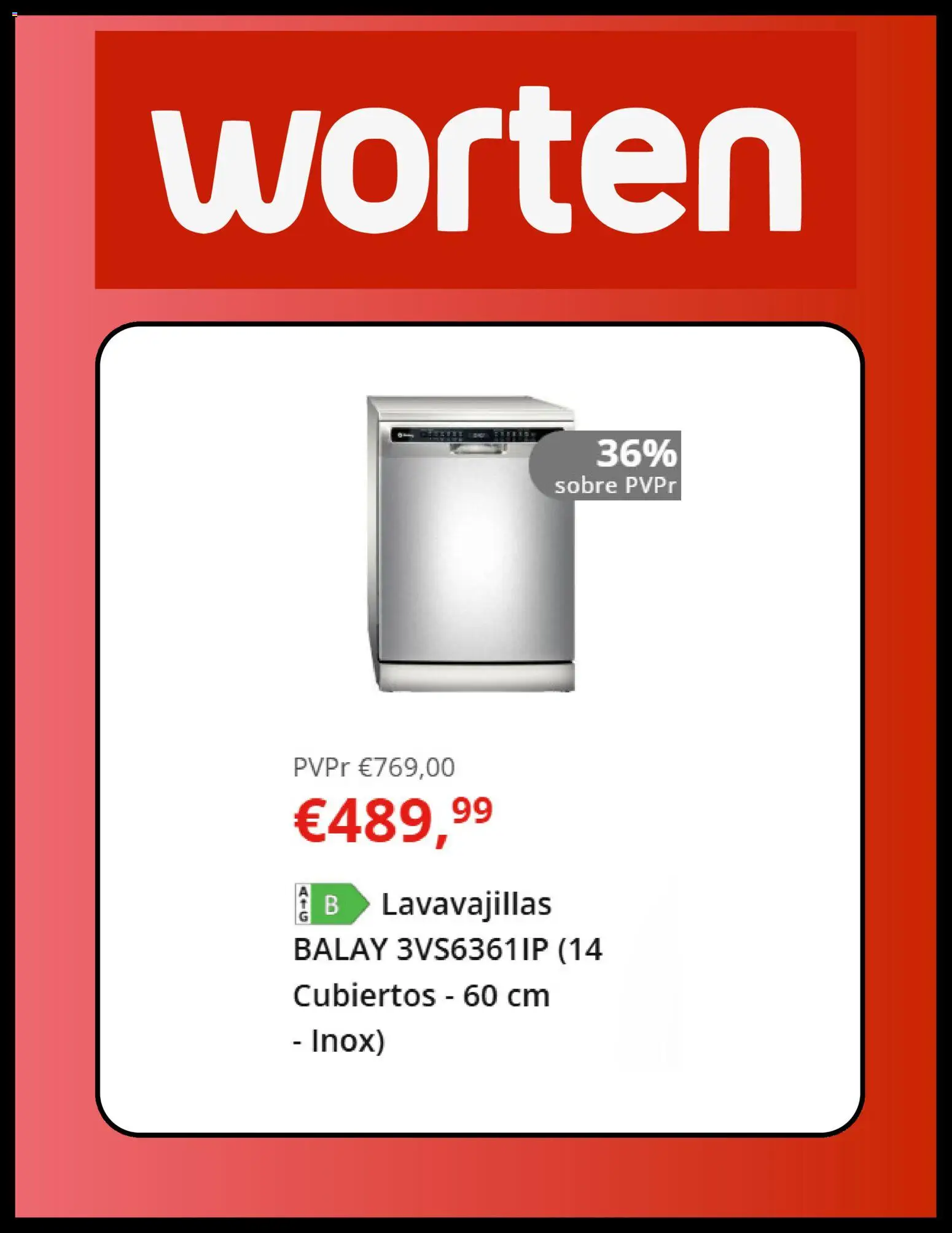 Worten Black Friday │ válido desde el 04.11.2025 | Página: 3 | Productos: Lavavajillas