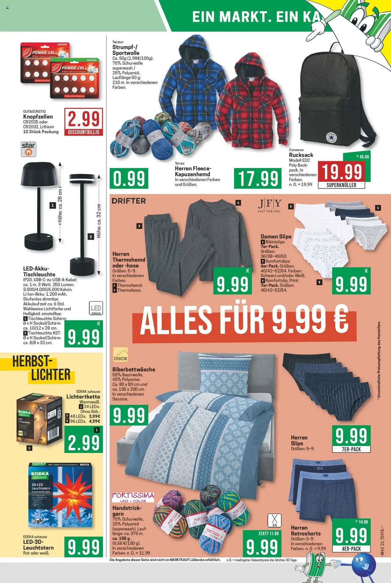 Marktkauf Prospekt 	 – gültig ab 13.10.2025 | Seite: 21 | Produkte: Hose, Rucksack