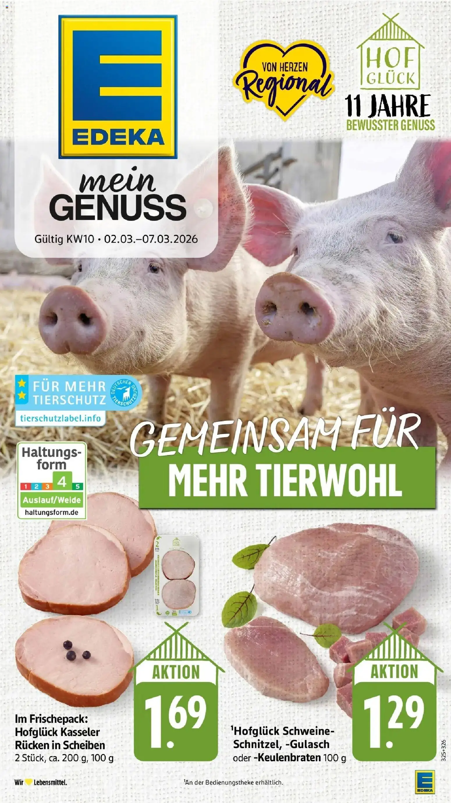 Edeka prospekt Schriesheim	 – gültig ab 02.03.2026 | Seite: 1 | Produkte: Gulasch
