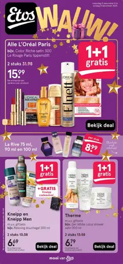 Etos - Folder - Voorbeeld van een folder van Etos, geldig van 15.12.2025