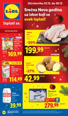 Lidl katalog - pregled Lidl kataloga - važi od 25.12.2025