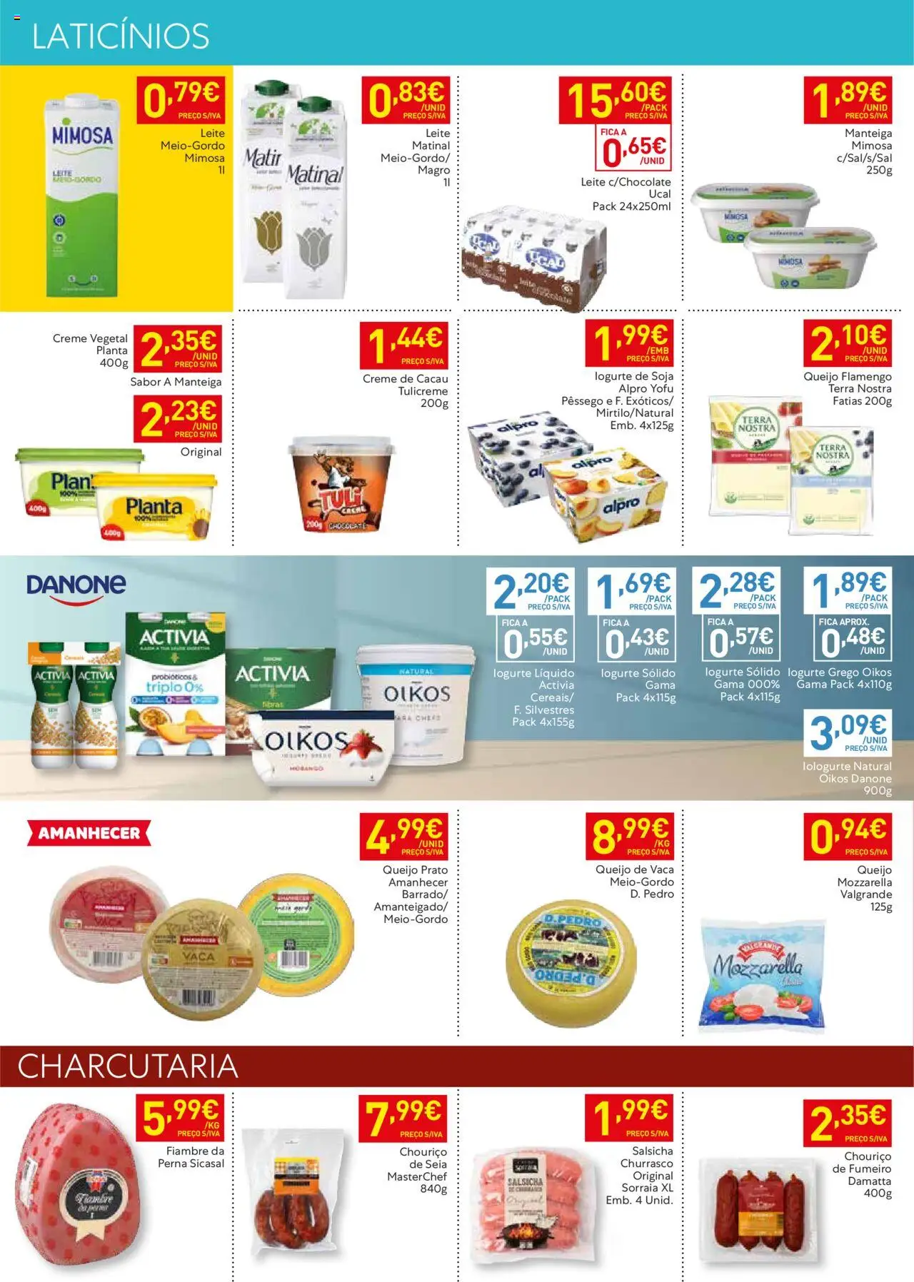 Recheio folheto Madeira │ válido de 12.08.2025 | Página: 8 | Produtos: Soja, Salsicha, Manteiga, Chouriço