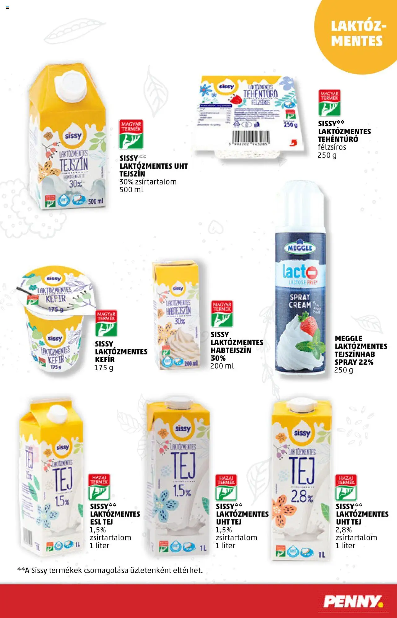 PENNY akciós ujság - amely érvényes a következő dátumtól: 01.04.2025 | Oldal: 5 | Termékek: Kefir, Tejszínhab, Tej, Tejszín
