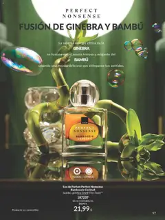 Eau de Parfum Perfect Nonsense Bamboozie Cocktail, bambú, ginebra Smell-The-Taste™ │ válido desde el 01.10.2025 | Página: 97 | Productos: Perfume, Ginebra, Eau de parfum
