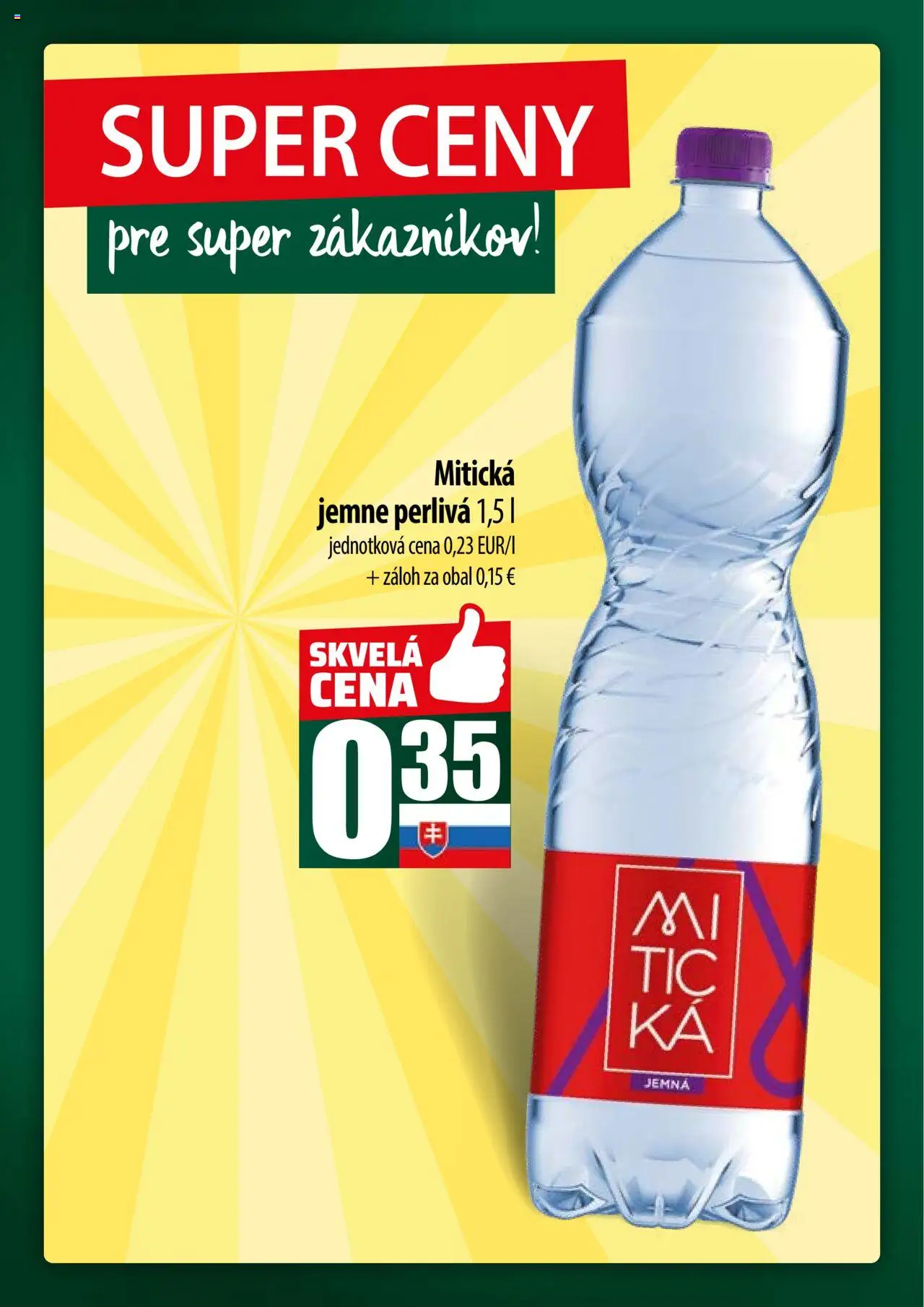 COOP Jednota široká ponuka │ platný od 17.07.2025 | Strana: 8 | Produkty: Mitická