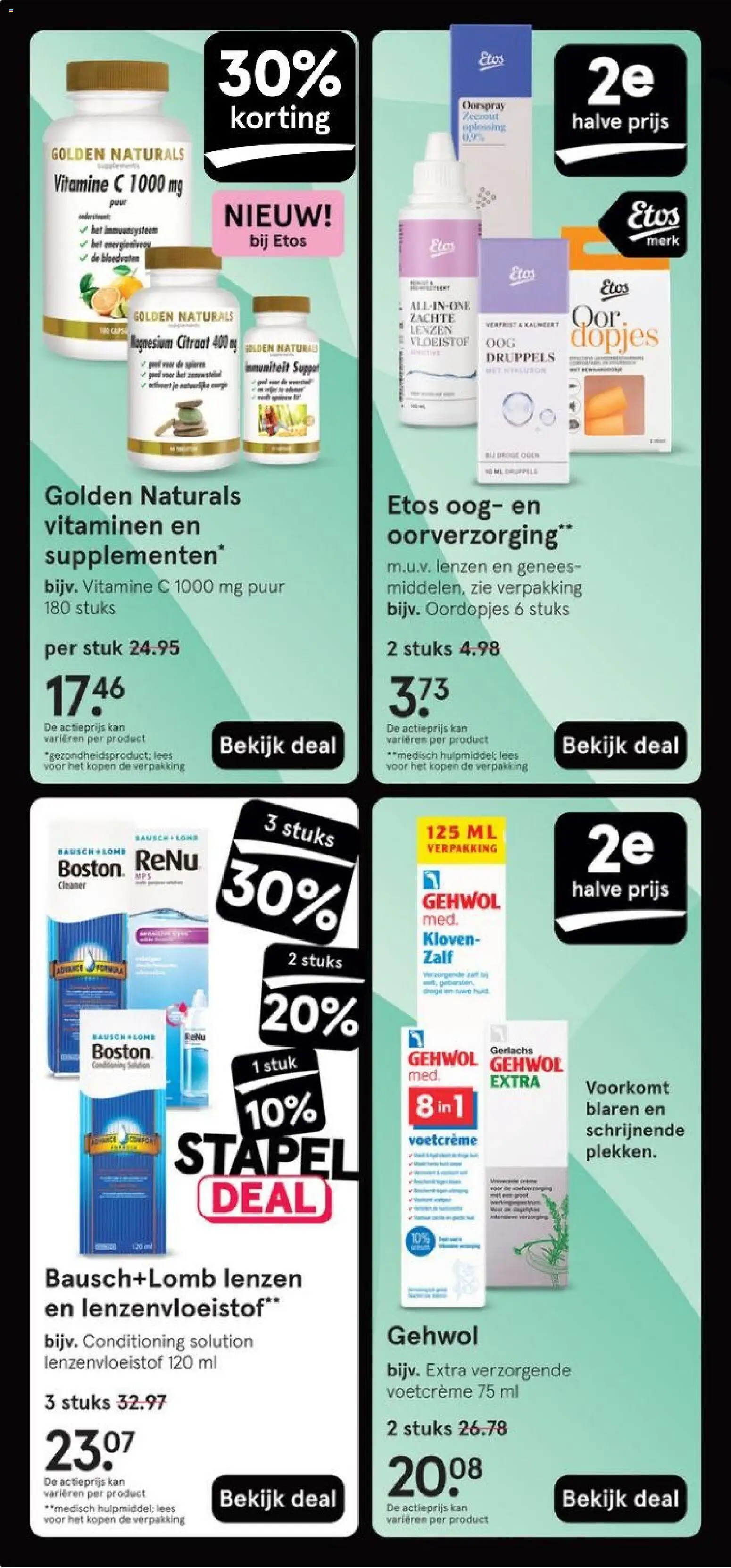 {H1} | Pagina: 44 | Producten: Kan, Zeezout, Vitamine C, Zalf