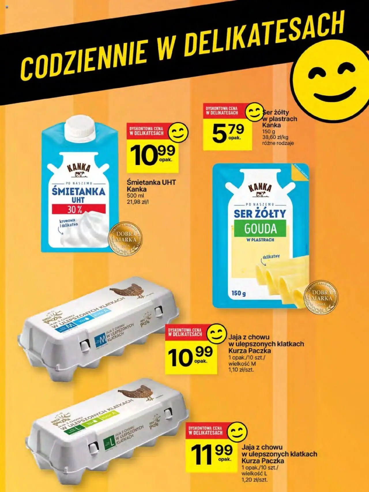 Delikatesy Centrum Gazetka od 29.05.2025 | Strona: 50 | Produkty: Ser żółty, Ser, Jaja