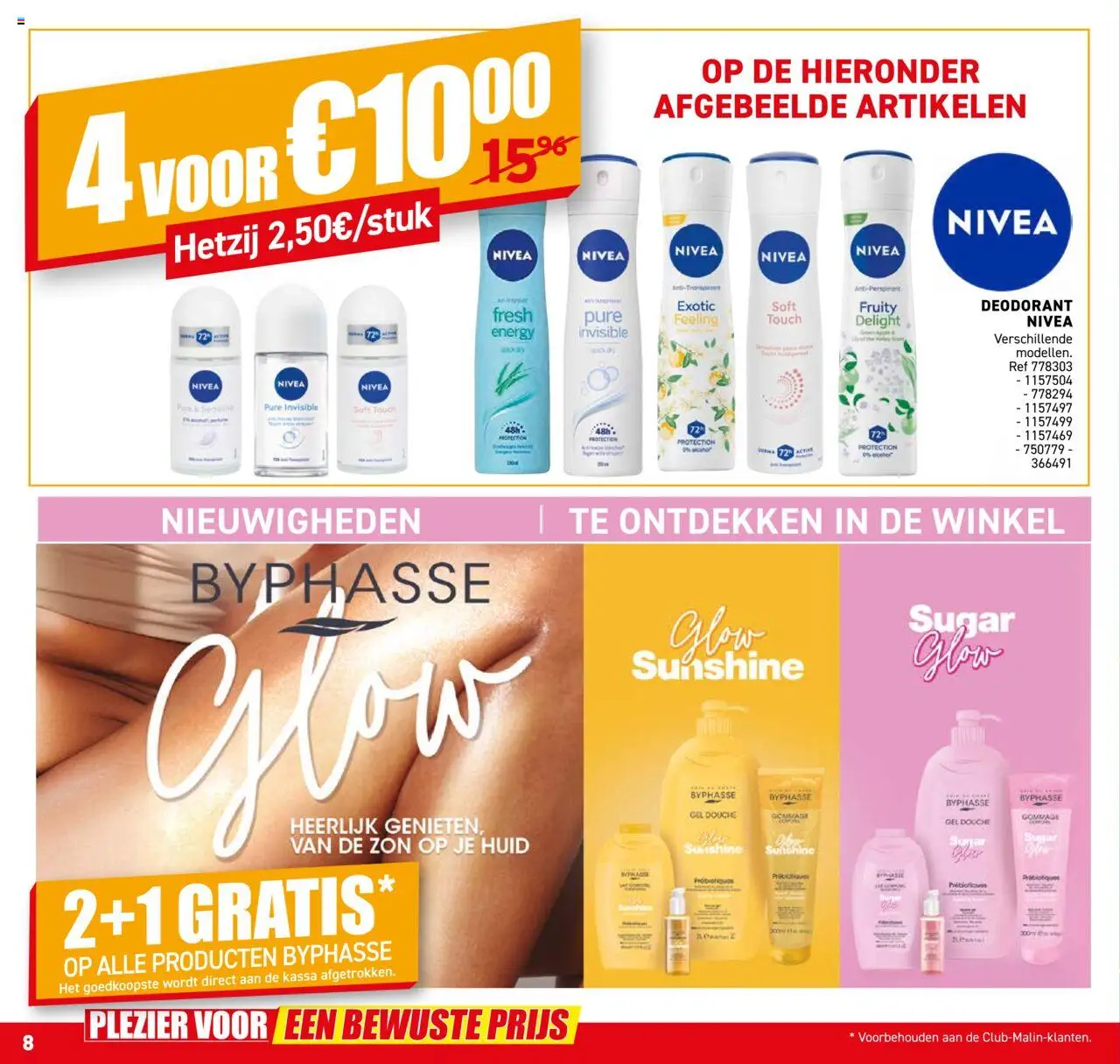 {H1} | Pagina: 8 | Producten: Gel, Douche, Deodorant