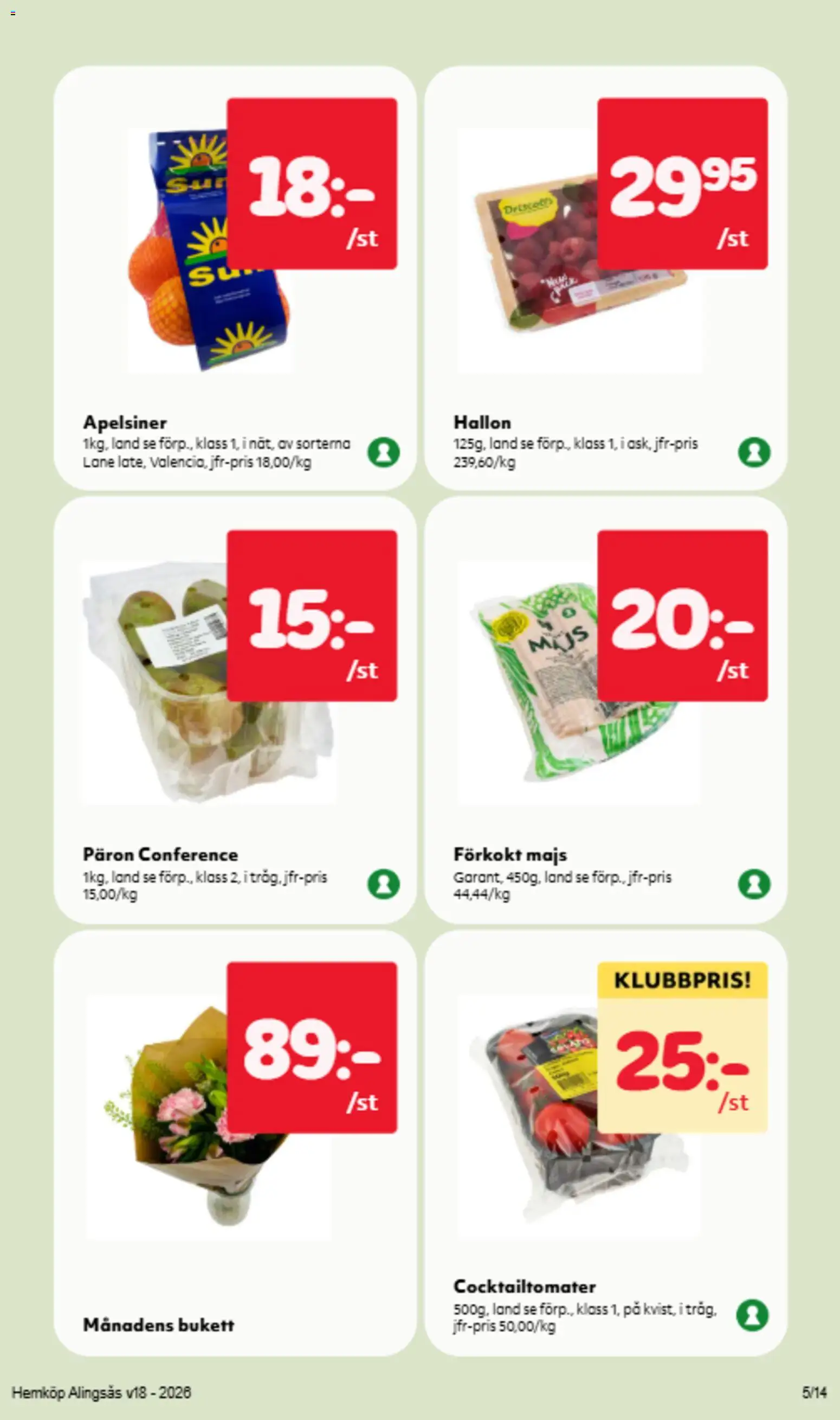 Hemköp reklamblad aktuell från 27.04.2026 | Sida: 5