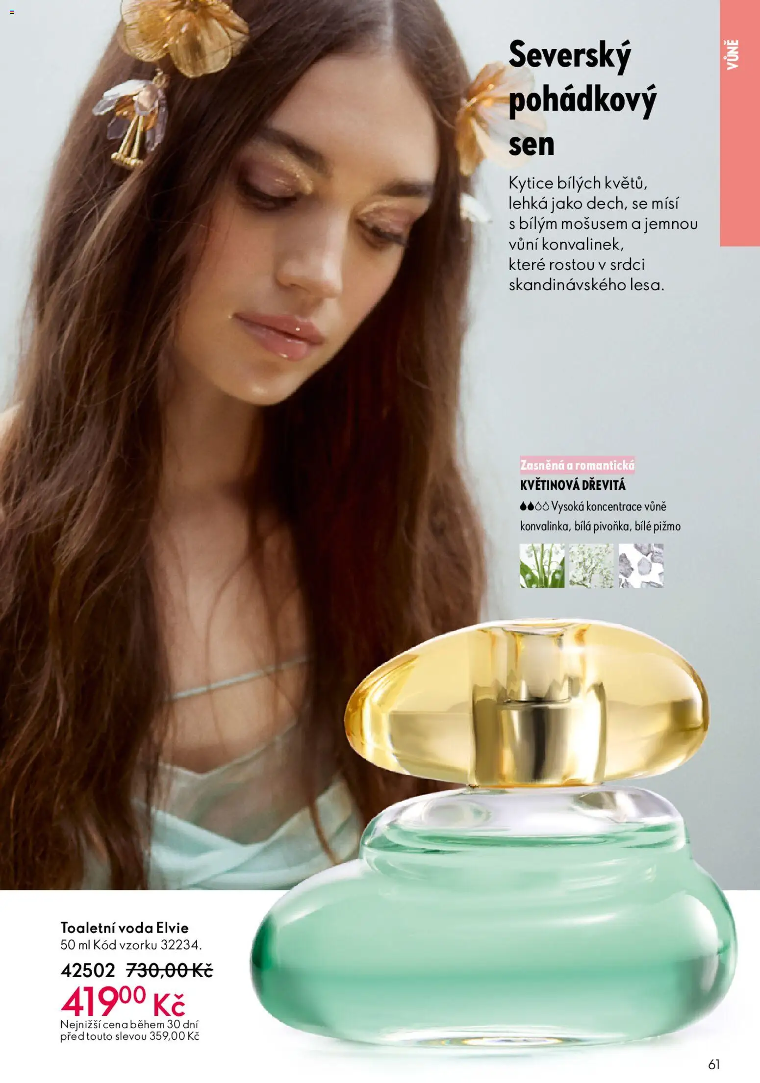 Oriflame katalog č.15/2025 od 22.10.2025 | Strana: 61 | Produkty: Voda, Kytice, Toaletní voda