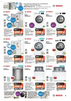 Max elektro Gazetka od 01.07.2025 | Strona: 5 | Produkty: Lodówka, Pralka, Suszarka, Zmywarka