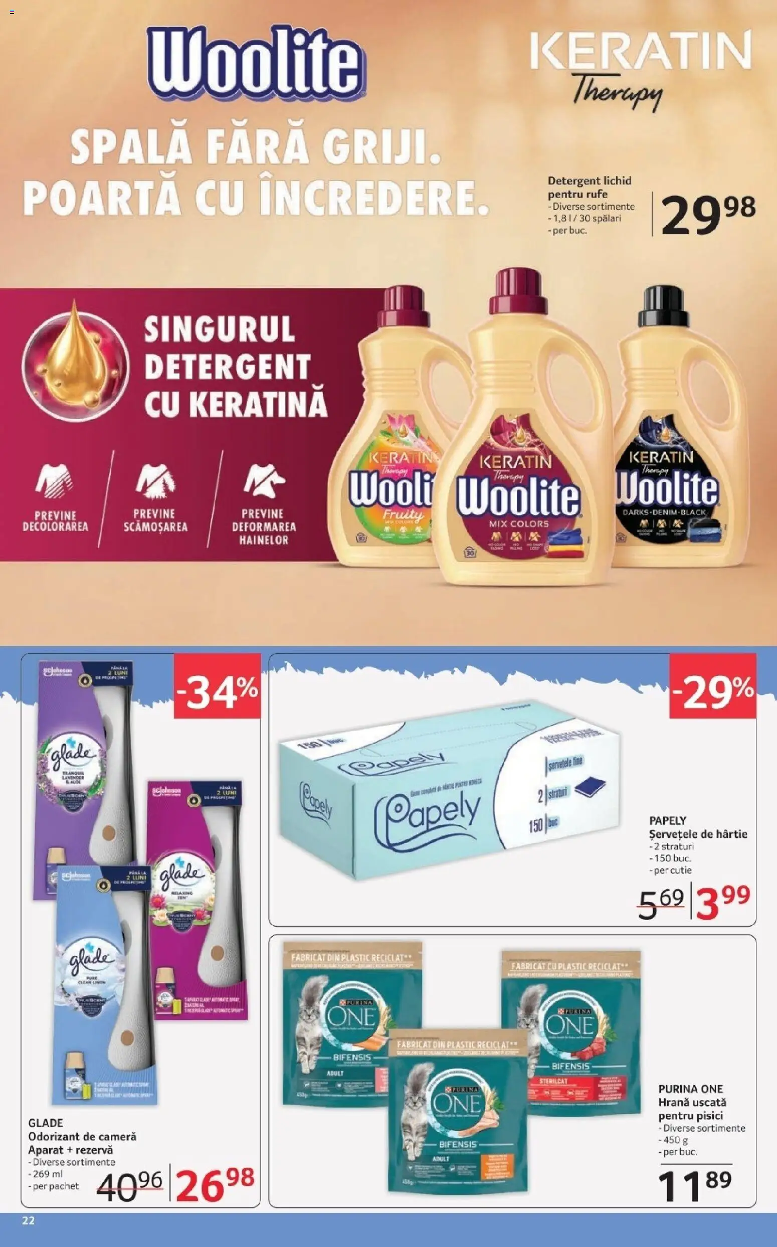 Noul catalog Selgros – valabil de la 20.03.2026 | Pagină: 22 | Produse: Cameră, Cutie, Detergent