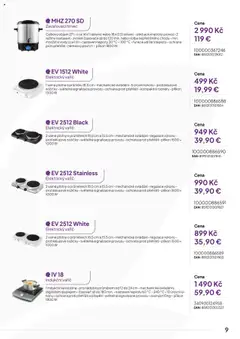 Expert elektro katalog - ECG - Malé domácí spotřebiče od 01.10.2024 | Strana: 9