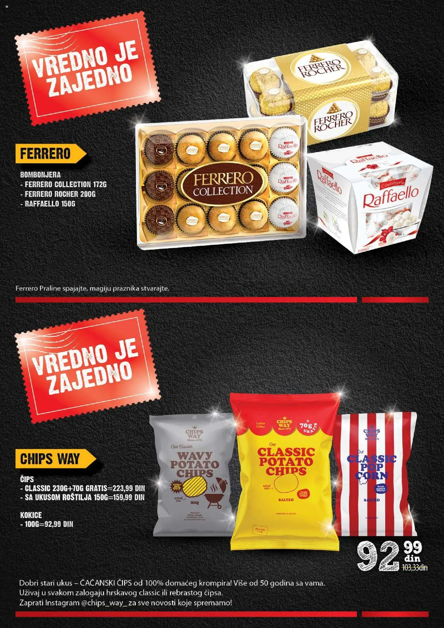 Roda katalog - važi od 11.12.2025 | Strana: 27 | Proizvode: Čips, Bombonjera, Praline, Ferrero