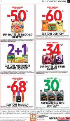 Intermarché - Prévisualisation de Mon RISOTTO Pointe de safran, Mon RISOTTO Pointe de safran valide à partir de 21.10.2025 | Page: 3 | Produits: Soupe, Safran, Chips