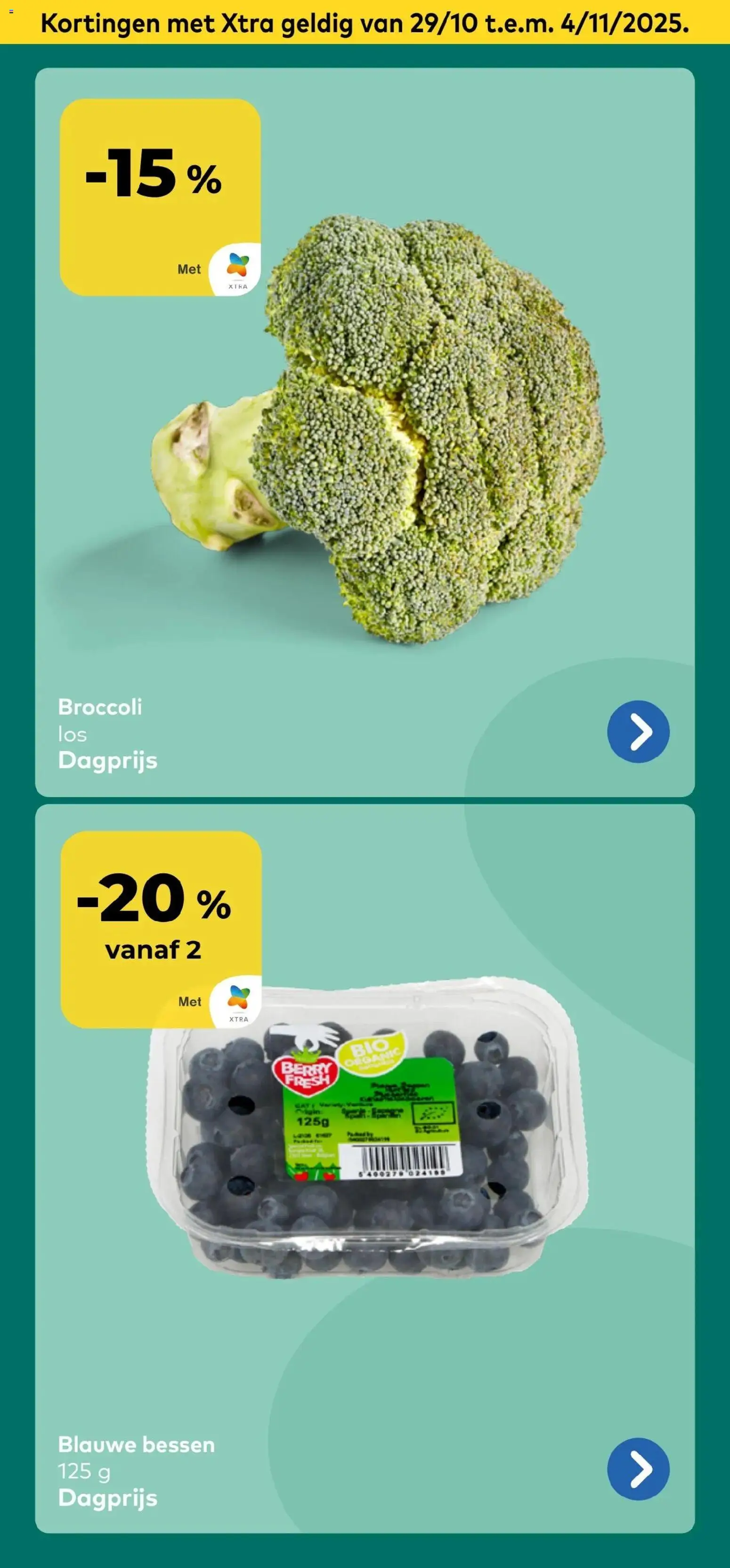 {H1} | Pagina: 6 | Producten: Broccoli