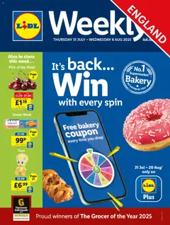 Preview of Lidl - Lidl Weekly valid from 31.07.2025