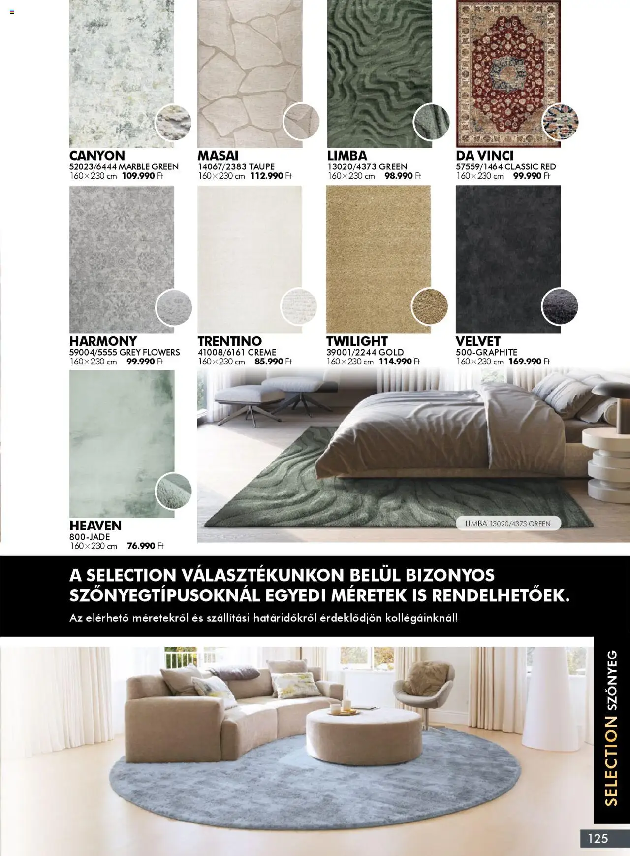 Diego akciós ujság - amely érvényes a következő dátumtól: 02.10.2025 | Oldal: 125 | Termékek: Szőnyeg