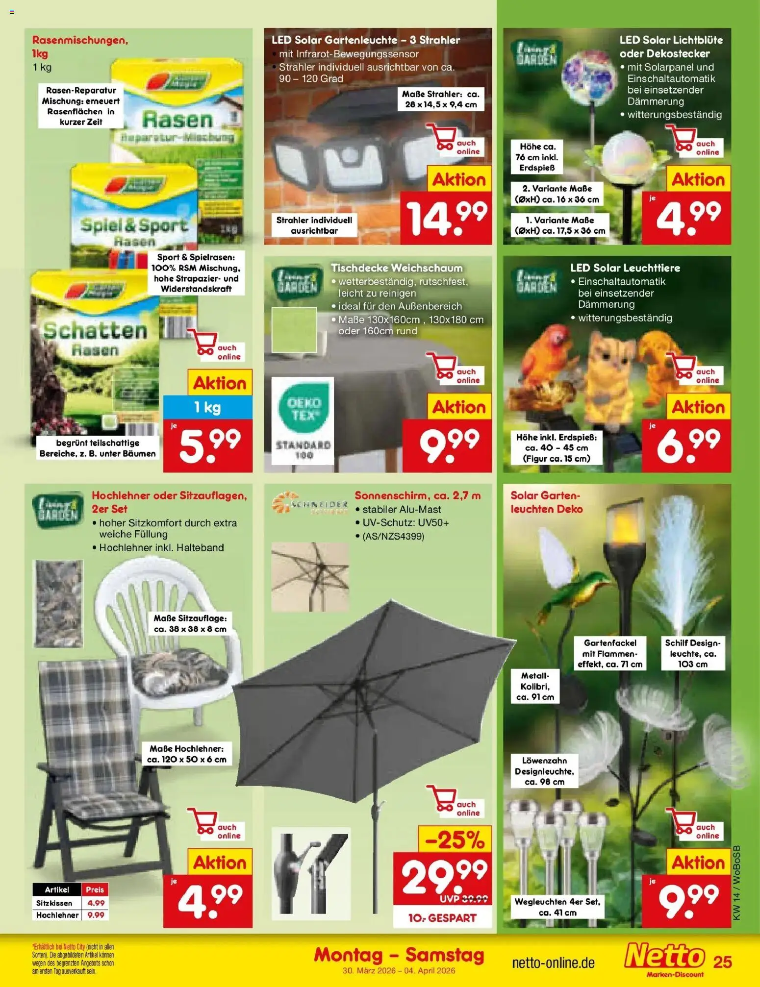 Netto Marken-Discount Prospekt Ludwigshafen-Edigheim	 – gültig ab 30.03.2026 | Seite: 31 | Produkte: Spiel