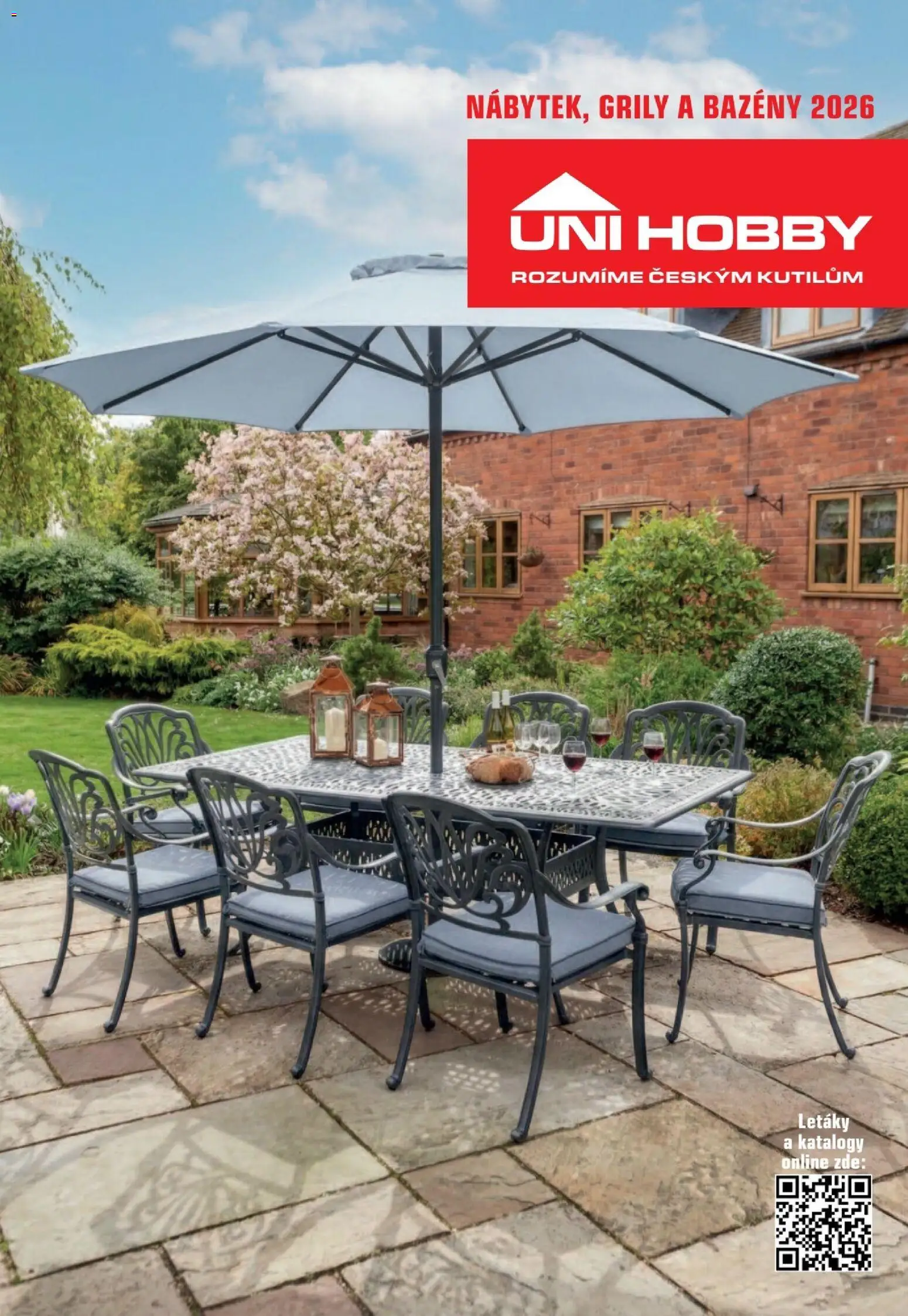 Uni Hobby katalog - Nábytek, grily a bazény 2026 od 10.04.2026 | Strana: 1 | Produkty: Bazény