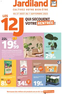 Jardiland - Prévisualisation de Jardiland catalogue valide à partir de 27.08.2025