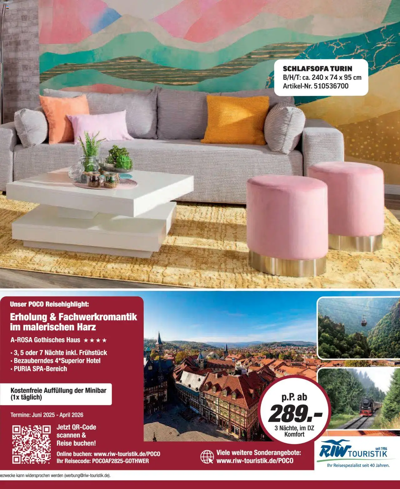 Poco Prospekt 	 - gültig ab dem 05.07.2025 | Seite: 19 | Produkte: Schlafsofa