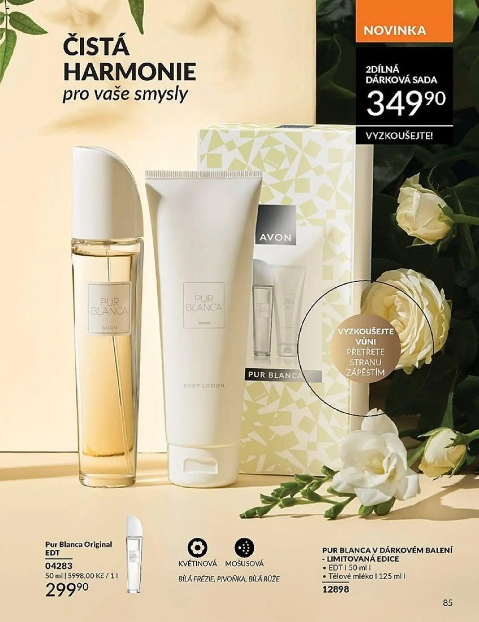 Avon katalog 2/2026 od 01.02.2026 | Strana: 85 | Produkty: Tělové mléko, Mléko, Body
