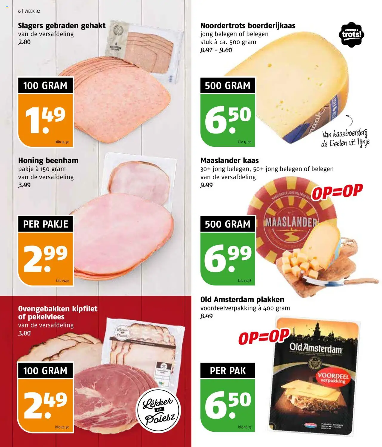  | Pagina: 6 | Producten: Kaas, Gehakt