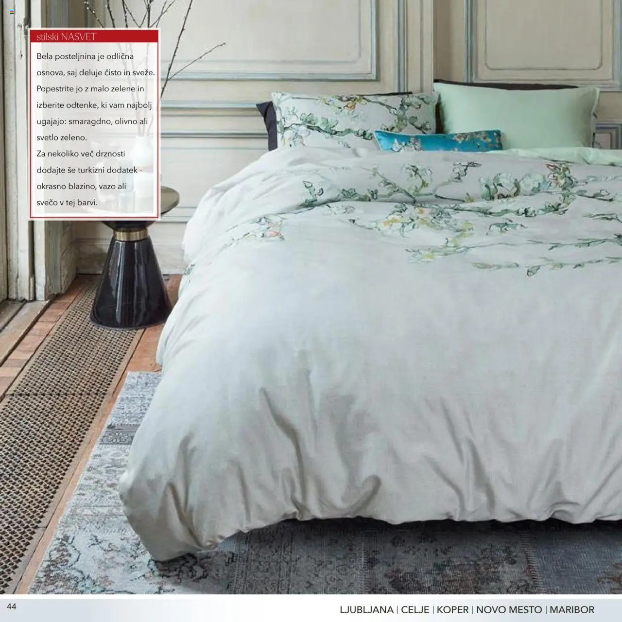 Harvey Norman katalog posteljnina jesen zima │ velja od 01.10.2023 | Stran: 44 | Izdelki: Posteljnina